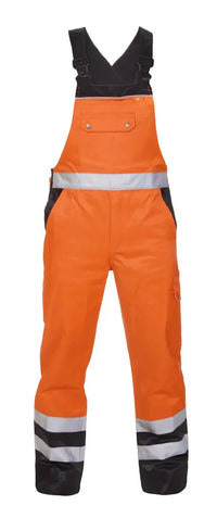 EN 20471 Am Overall Huntsville, fluor oranje - zwart