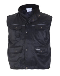 Bodywarmer Delhi, zwart