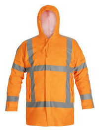 Regenjas Neer RWS, fluor oranje