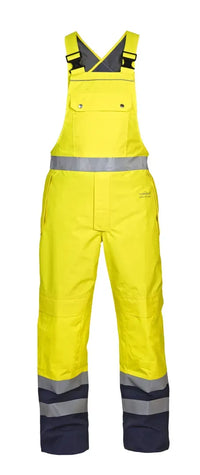 Sns Am Overall Utting, fluor geel - marine