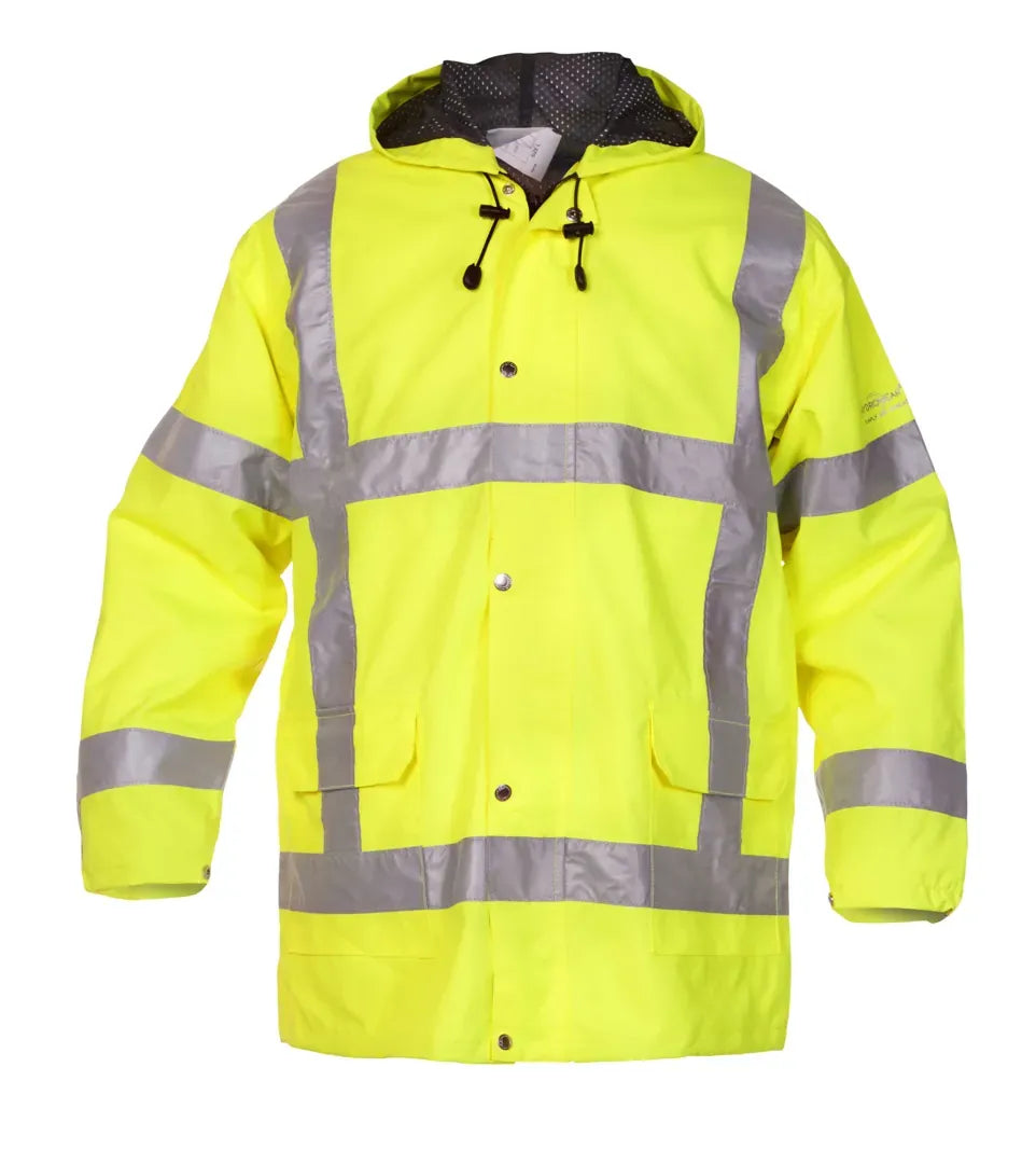 Sns Regenjas Uitdam RWS, fluor geel