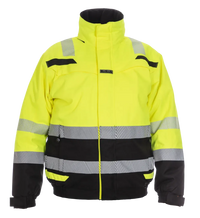 EN 20471 Pilotjack Umag, fluor geel - zwart