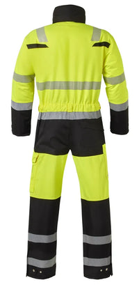 Winteroverall Ubbena, fluor geel - zwart