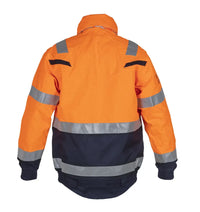 Multinorm Pilotjack Meppen, fluor oranje - marine