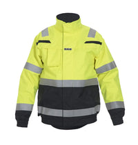 Multinorm Pilotjack Meppen, fluor geel - marine