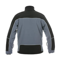 Softshell Vietnam, grijs - zwart