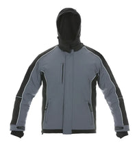 Wintersoftshell Vaals, grijs - zwart