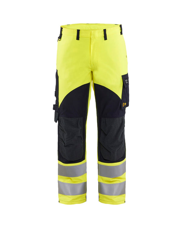 1492 APC 2 Multinorm werkbroek inherent - High Vis Geel/Marineblauw