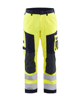 High Vis Geel/Marineblauw