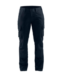 7106 Dames Industrie werkbroek stretch - Donker marineblauw