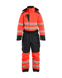 6726 Dames winteroverall High Vis - High Vis Rood/Zwart
