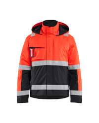 4870 Winterjas High Vis - High Vis Rood/Zwart