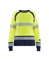 High Vis Geel/Marineblauw