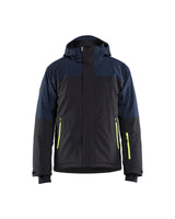 Donker marineblauw/High Vis Geel