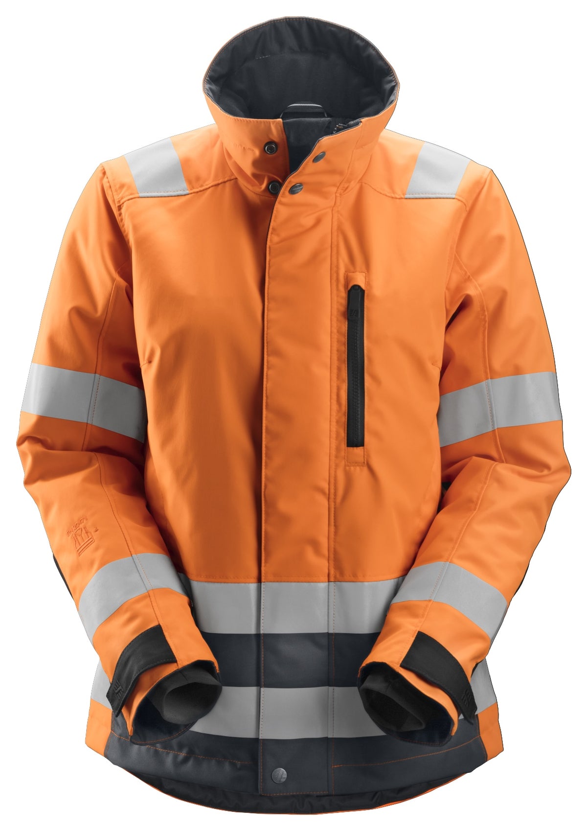 1137 Oranje, High Visibility - staal Grijs