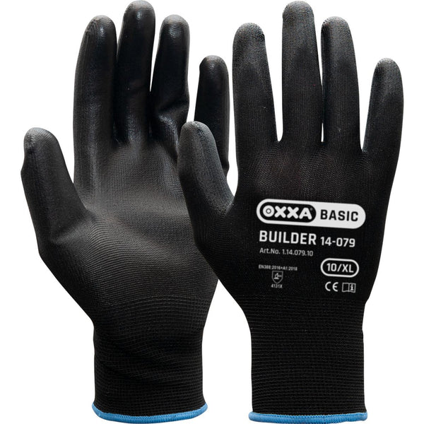 Builder 14-079 handschoen - zwart