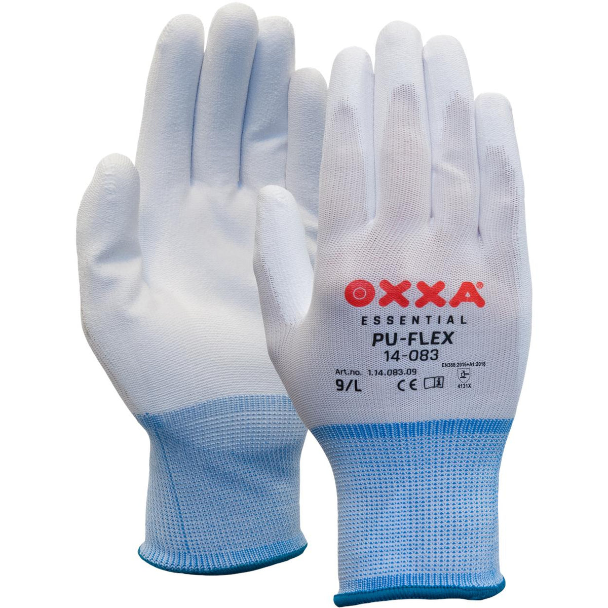 PU-Flex 14-083 handschoen - wit