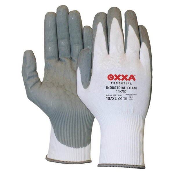 Industrial-Foam 14-710 handschoen - grijs/wit