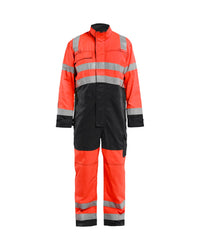 6373 High vis Overall - High Vis Rood/Zwart