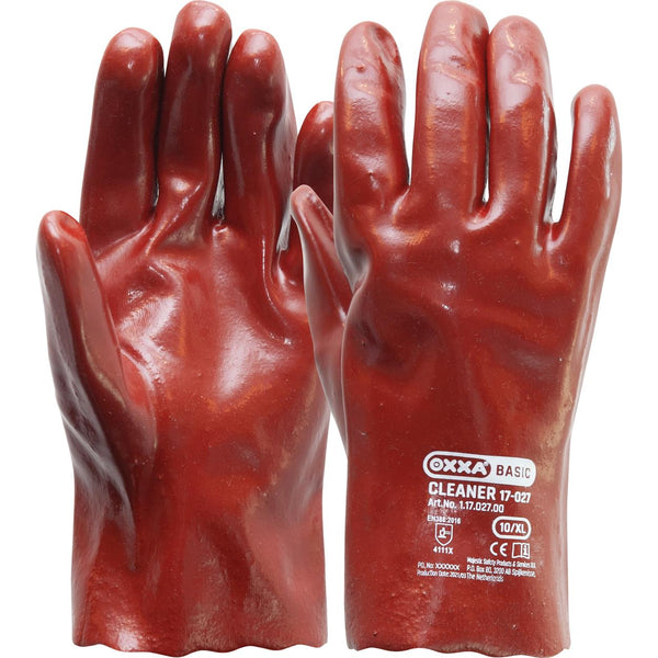 Cleaner 17-027 handschoen - rood