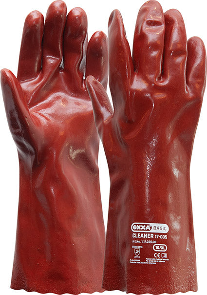 Cleaner 17-035 handschoen - rood