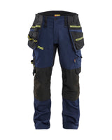 Donker marineblauw/High Vis Geel