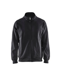 3349 Sweatshirt met rits - Zwart