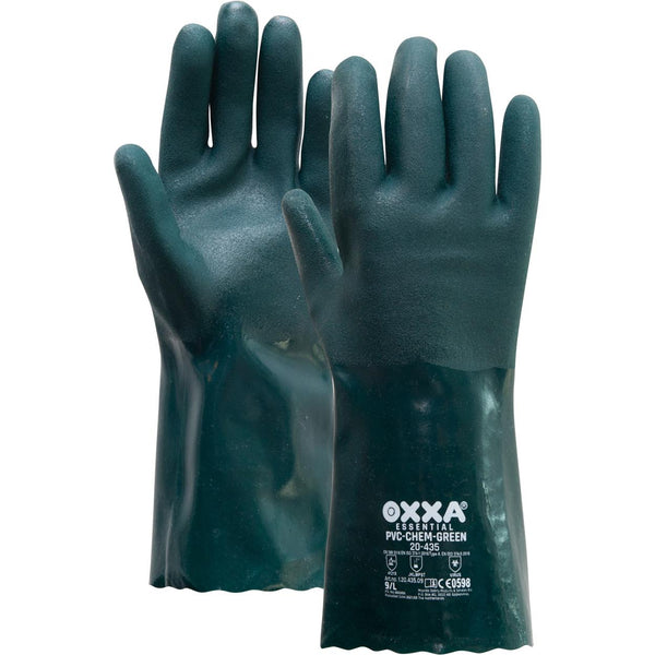 PVC-Chem-Green 20-435 handschoen - groen