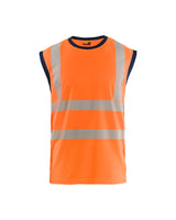 High Vis Oranje/Marineblauw