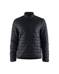 4710 Warm gevoerd vest - Zwart/Donkergrijs