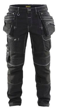 1990 Werkbroek denim stretch X1900 - Zwart