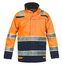 EN 20471 Parka Italie, fluor oranje - marine
