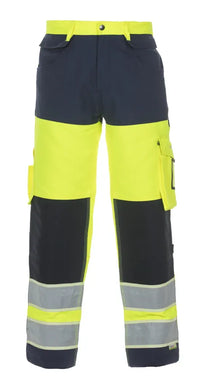EN 20471 Broek Idstein, fluor geel - marine