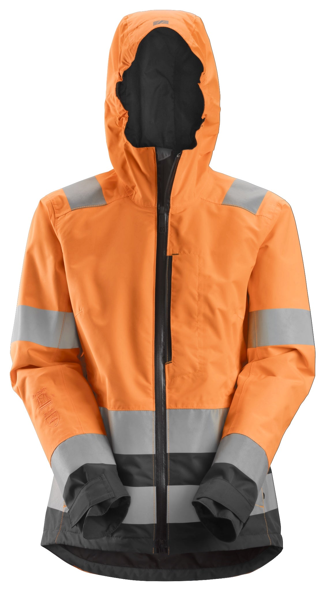1347 Oranje, High Visibility - staal Grijs