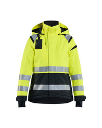 4904 Dames Shell jack High Vis - High Vis Geel/Zwart
