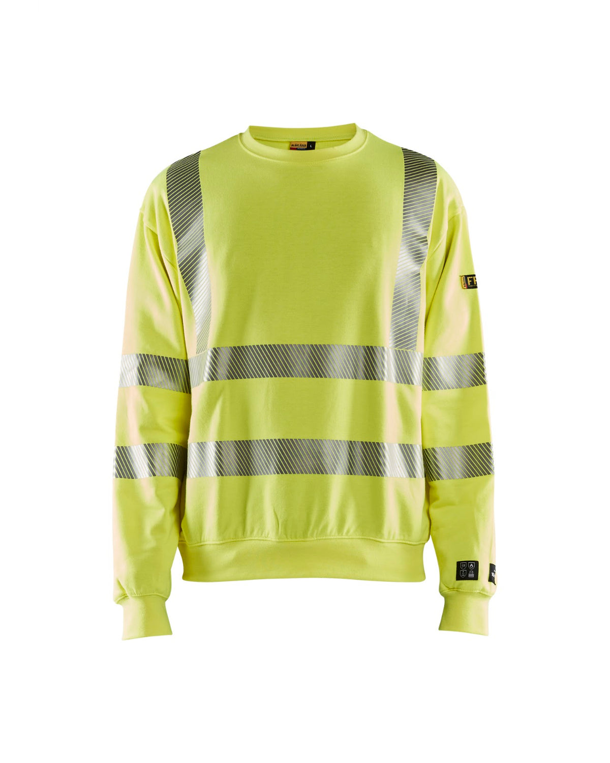 3087 Multinorm Sweatshirt - High Vis Geel
