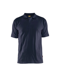 3435 Poloshirt piqué - Donker marineblauw
