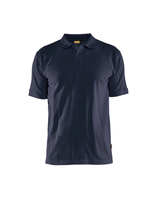 3435 Poloshirt piqué - Donker marineblauw