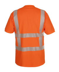 Duurzaam T-Shirt Tibet RWS, fluor oranje