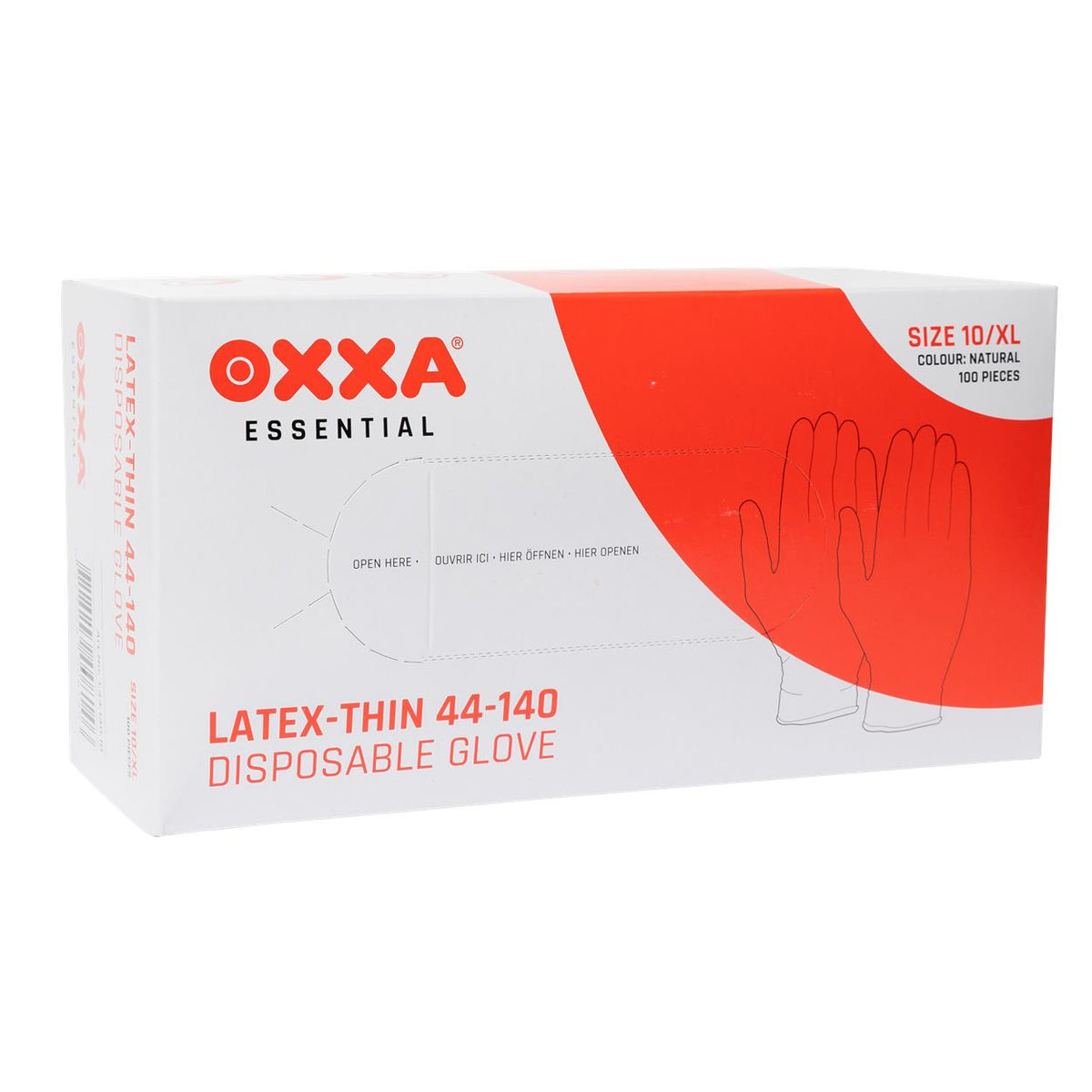 Latex-Thin 44-140 handschoen - naturel