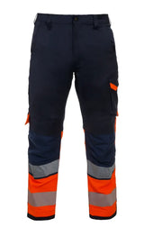 Marine - Fluor Oranje