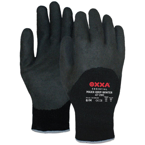 Maxx-Grip-Winter 47-280 handschoen - zwart