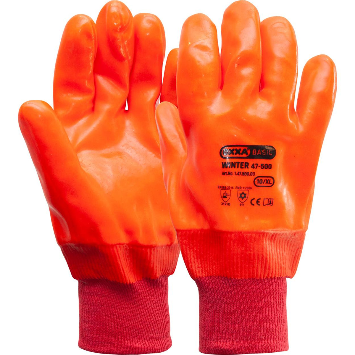 Winter 47-500 handschoen - fluo oranje