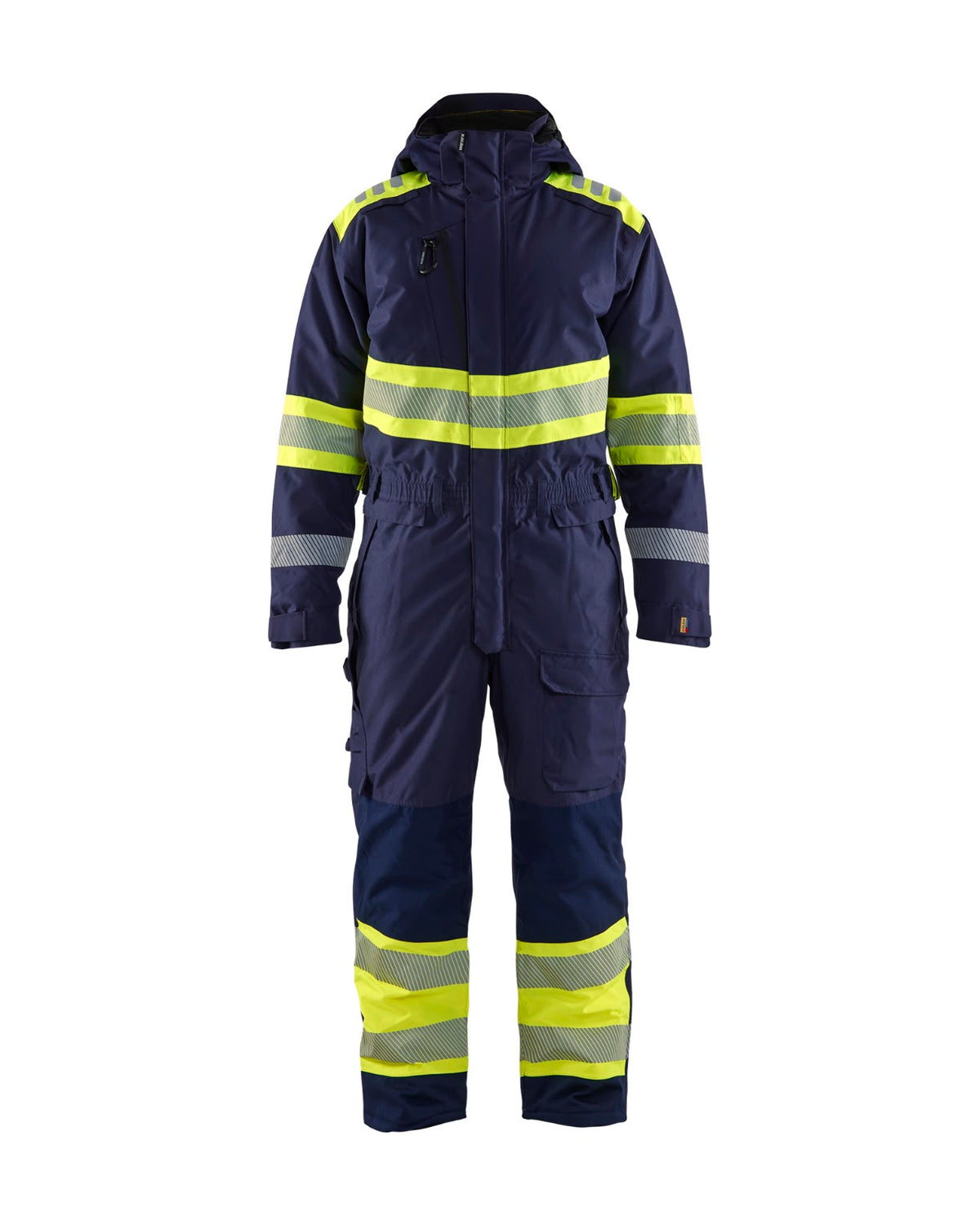 6720 Winteroverall High Vis - Marine/High Vis Geel