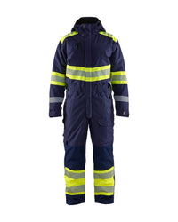 6720 Winteroverall High Vis - Marine/High Vis Geel