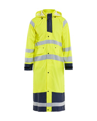 4325 Regenjas High Vis LEVEL 1 - High Vis Geel/Marineblauw