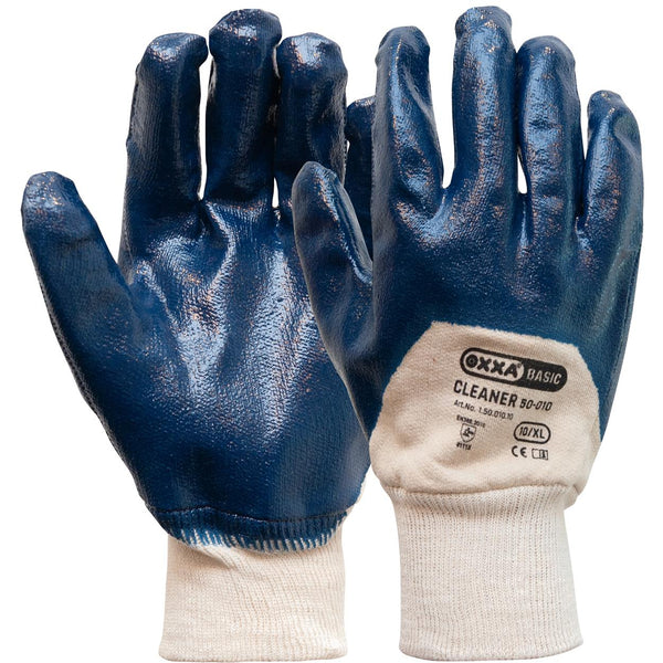 Cleaner 50-010 handschoen - blauw/wit