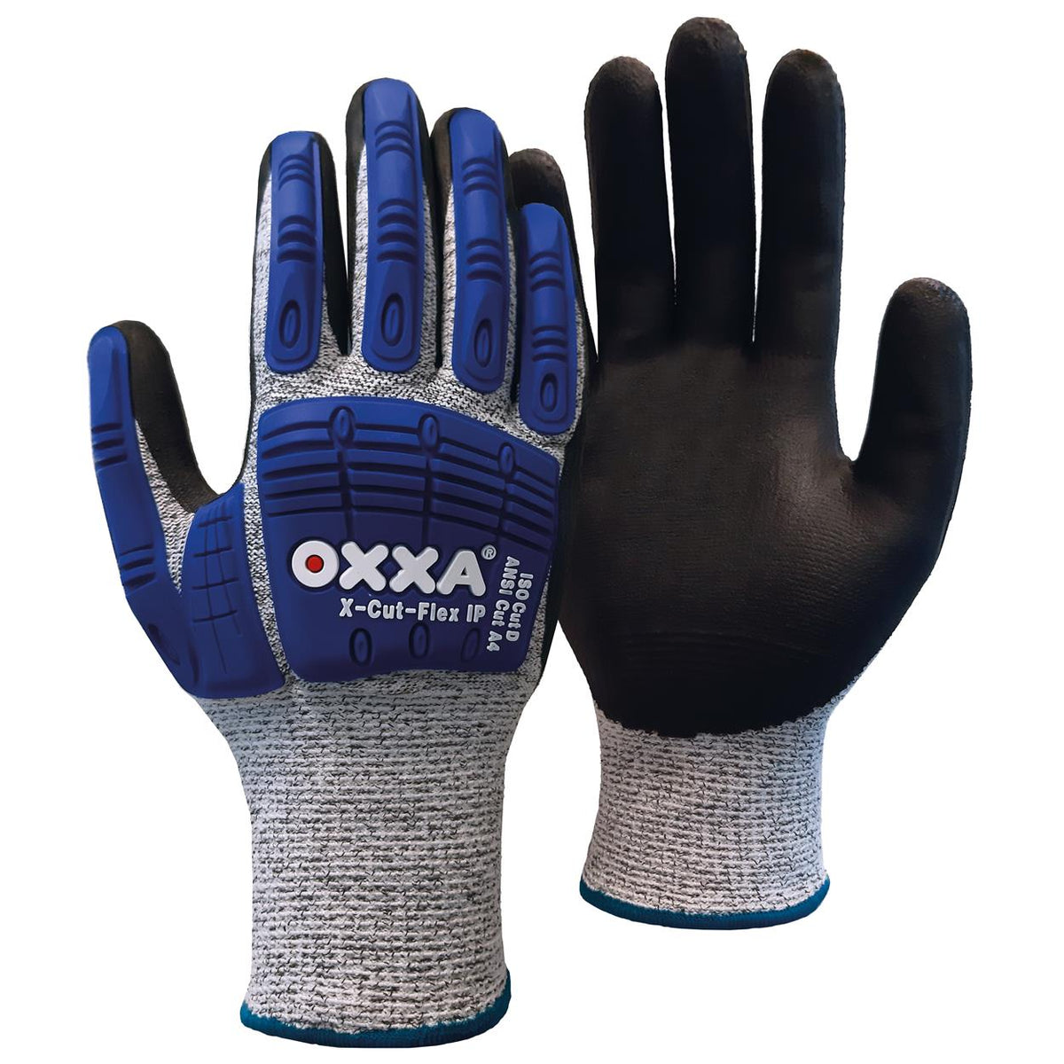 X-Cut-Flex IP 51-705 handschoen - zwart/grijs