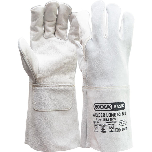 Welder Long 53-540 handschoen - grijs