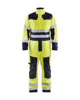 High Vis Geel/Marineblauw
